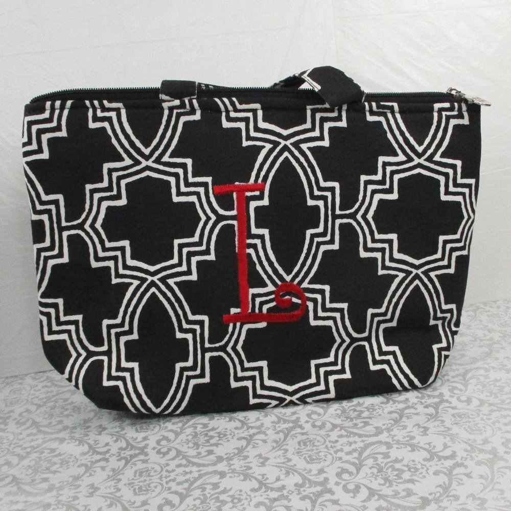 BUCKHEAD BETTIES Monogram Insulated Lunch Bag - Picture 2 of 6